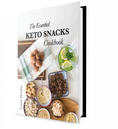 The Keto Snacks Cookbook - printed book